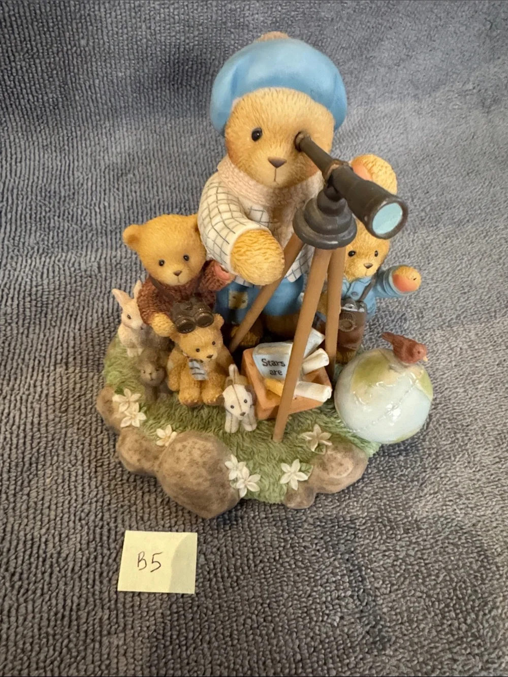 Cherished Teddies Winfield Figurine Millennium Edition in Excellent Condition